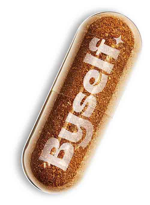 הכמוסה המפורסמת של בייסלף עם הלוגו בייסלף עליה