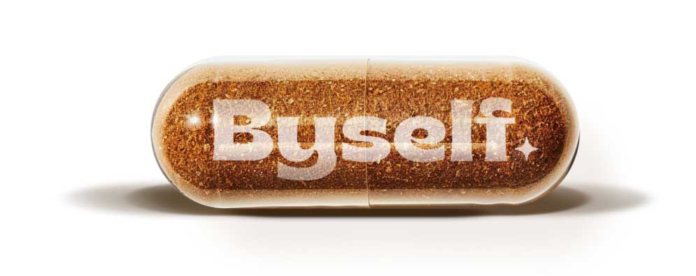 הכמוסה המפורסמת של בייסלף עם הלוגו בייסלף עליה